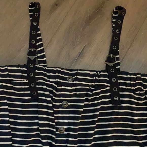 Mine Striped Romper  - Picture 2 of 8